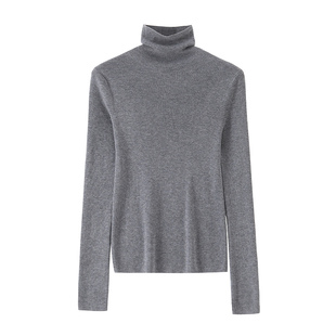 【绵羊毛】BANANA BABY2025年冬新款高级感针织衫女高领显瘦打底