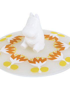 日本进口山加商店moomin硅胶杯盖