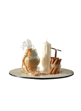 飘窗托盘花艺摆件艺术家居饰品