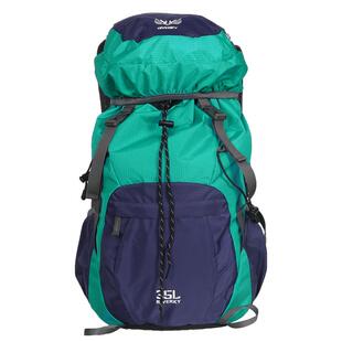 户外徒步登山包女轻便大容量折叠旅行背包便携出游爬山双肩包35L