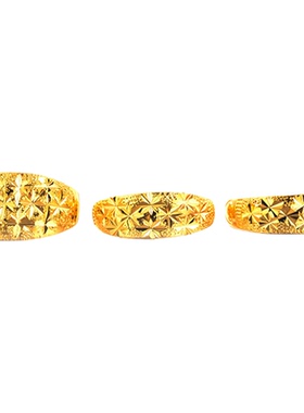 正品满天星经典活口可调节戒指镀金色男女款情侣送女友送妈妈礼物