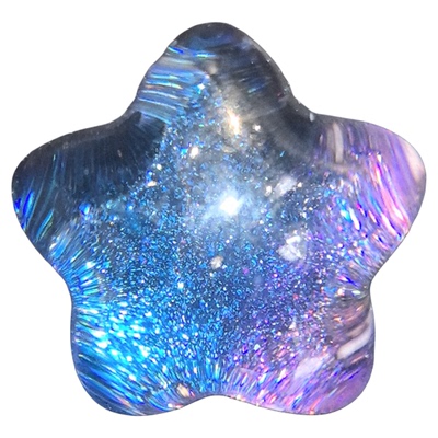 星空五角星鞋带扣diy儿童鞋装饰