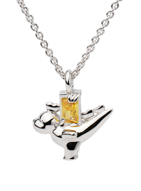 fwish飞未夕动物黄宝石纯银女