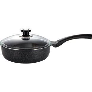 韩国进口锅盖20cm24cm小炒锅玻璃盖高硼硅盖子耐高温