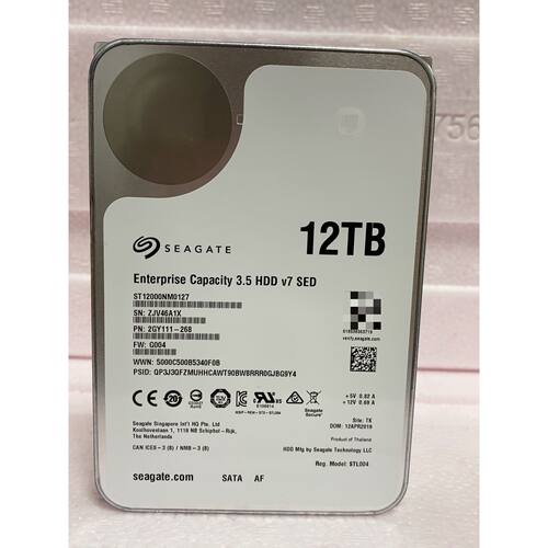 可维修议价  希捷12TST12000NM012712T256缓存SATA企业级台式机拆