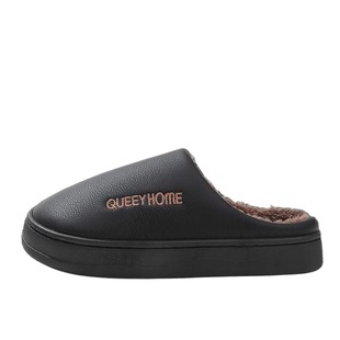 医护级厚底防滑棉拖鞋女秋冬季2025新款手术室防水保暖毛绒棉拖男