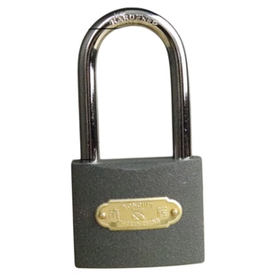 通锁长梁铁挂锁通开锁挂锁一把钥匙开多把锁宿舍柜子门锁通用锁具