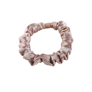 日常百搭质感基础发圈柔软不伤发肠圈缎面高弹耐用发绳女头绳皮筋