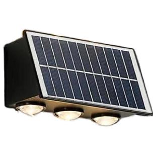 太阳能户外灯洗墙灯室外庭院防水别墅花园外墙景观射灯装饰围墙灯