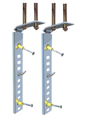 热水器挂架折叠吊架款耐锈7字固定挂架墙面安装固定电热水器支架