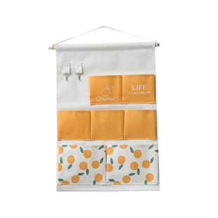 学生收纳挂袋宿舍挂墙式墙壁墙上门后床头悬挂手机置物兜壁挂神器