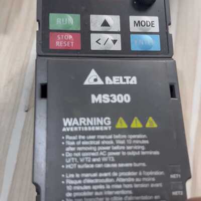 议价台达MS300变频器VFD1A6MS21ANSAA维修