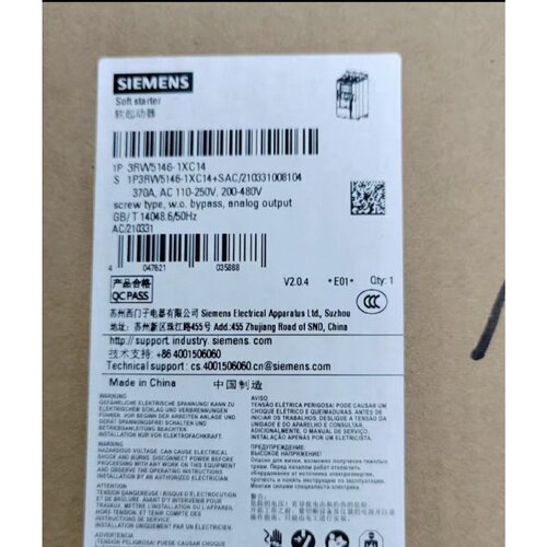 议价3RW51461XC14实体适用