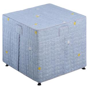 加厚烤火桌布罩新款正方形烤火罩电炉罩烤火炉桌罩简约现代防尘罩