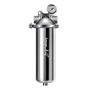 安园不锈钢大流量前置过滤器家用工业商用农村井水自来水泥沙净水