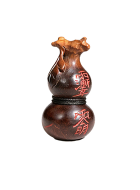 雷击枣木葫芦挂件吊坠可定制