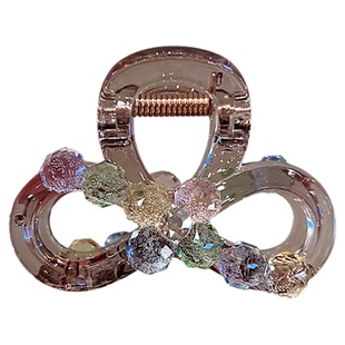 蝴蝶结发夹抓夹女中号鲨鱼夹高级感发卡 后脑勺发饰夹子头发饰品