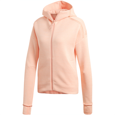 Adidas/阿迪达斯正品19ZNE女子休闲运动舒适夹克拉链外套EK4323