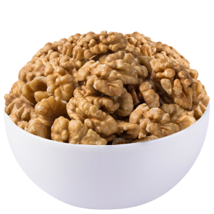 【新品特惠】生核桃仁300g胡桃肉黑桃瓣大个整片烘焙原料琥珀核桃