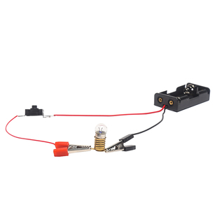 学生手工电学DIY灯泡亮了 儿童物理小发明科学实验简易电路材料包
