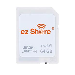 ezshare易享派wifi SD卡64g高速无线单反相机内存卡适用佳能100D 550D 700D尼康D810 D800宾得索尼nex7存储卡