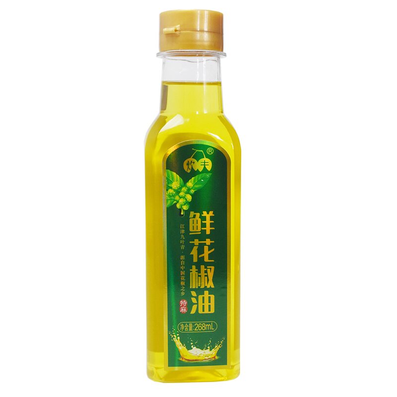 重庆江津炊夫鲜花椒油麻椒非藤椒油268ml特麻四川特产凉拌调味