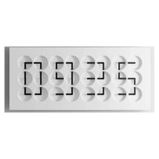 定制创意互动动态时钟机械矩阵公共艺术空间装饰设计挂画旋转墙面