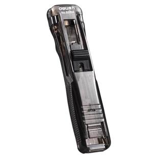 得力推夹器补充夹订书夹固定夹订书机神器试卷夹无尾小票订书机装订金属钉票据书本纸张办公用品推推夹