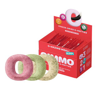 GIMMO犬用主食冻干大O饼狗狗互动零食补充营养【保质期26年10月】