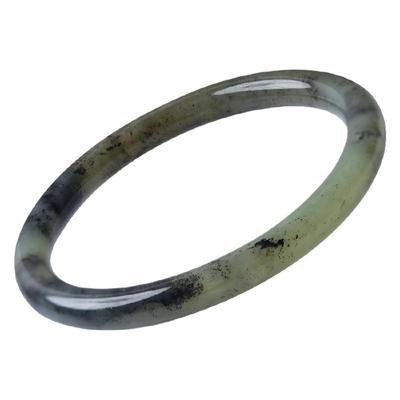 东海世家和田玉若羌黄口飘花手镯