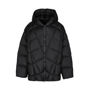 [商场同款]速写男装2025冬新品连帽羽绒服轻量宽松9PAC13860