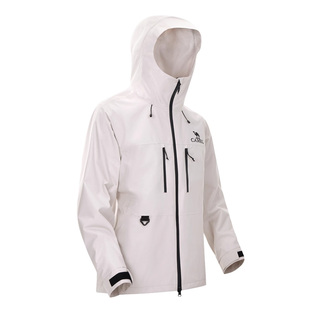 骆驼冲锋衣紫色男女户外硬壳轻量化单层外套新款防风防水登山服