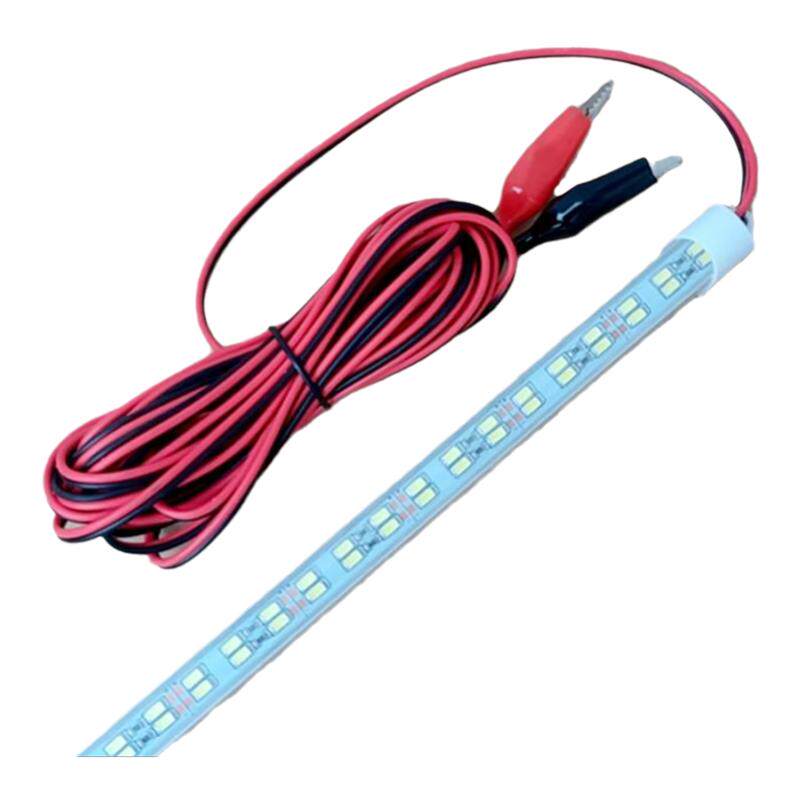 夜市地摊LED硬灯条12v24v48v60v72v电瓶三轮车摆摊照明长灯管超亮