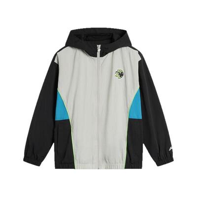 李宁童装儿童运动风衣开衫外套