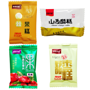 山西特产醋糕沙棘果糕红枣片酸枣糕酸酸甜甜休闲零食独立小包装
