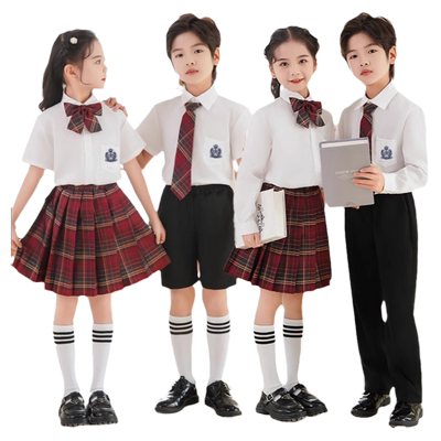 儿童英伦风合唱演出服朗诵校服