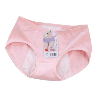 黛丝少女生理裤防漏月经小圆点