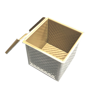 新麦不粘吐司盒带盖正方形低糖面包烘焙吐司模具水立方不沾生土司