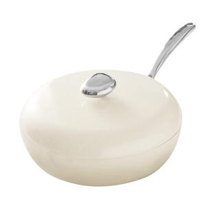 velosan温仑山鹅卵石炒锅陶瓷不粘锅炒菜锅家用电磁炉燃气灶通用