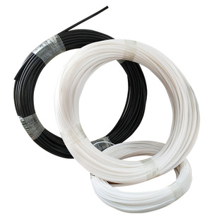 特氟龙管蠕动管耐腐蚀微流控管聚四氟乙烯2/4/5/6点胶机料管黑色