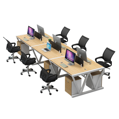 职员办公桌四六人员工位