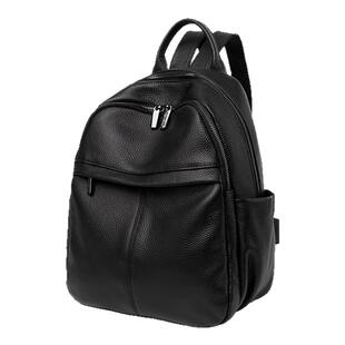 真皮双肩包女2025新款时尚大容量高级感旅行包妈妈包女士通勤背包