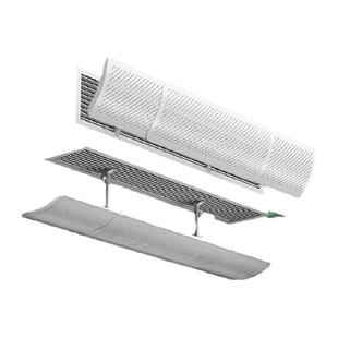 贝石中央空调出风口挡风板防直吹遮风板风管机冷气导流导风罩通用