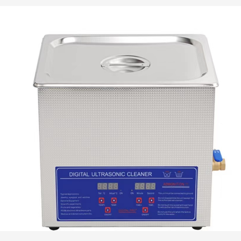 医疗医用数码深华泰超声波清洗机15L台式超声波清洁器加热SHT-60A