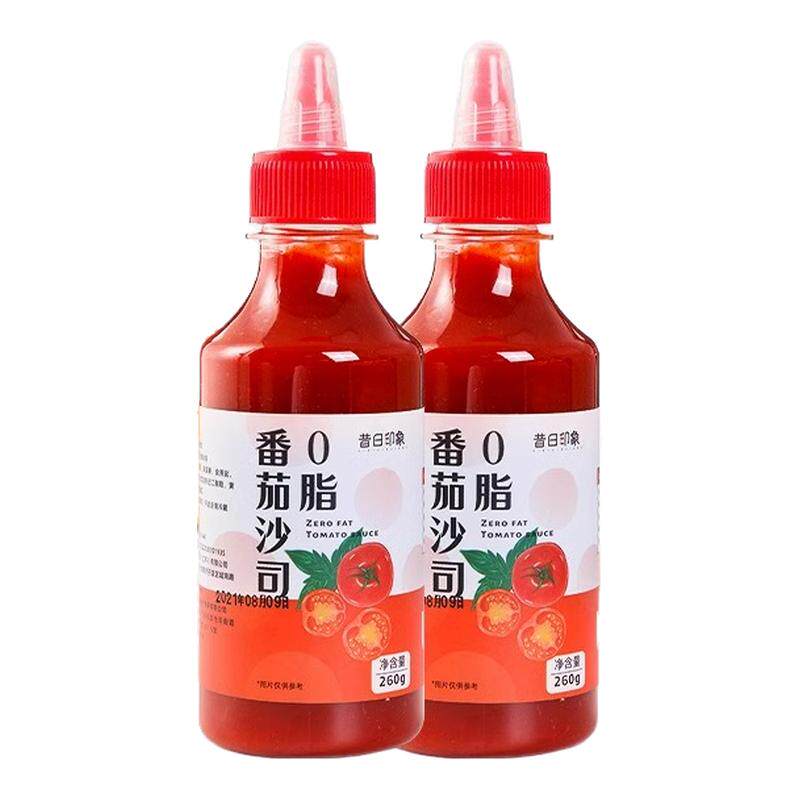 0脂肪番茄酱酱料瓶低番茄沙方便