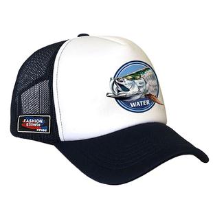 钓鱼帽子男款防晒装备路亚帽子男士垂钓专用竞技海钓透气网鸭舌帽