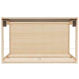 NRQ爬宠饲养箱蜥蜴角蛙保温芦丁鸡小宠物木笼亚克力仓鼠笼子玻璃