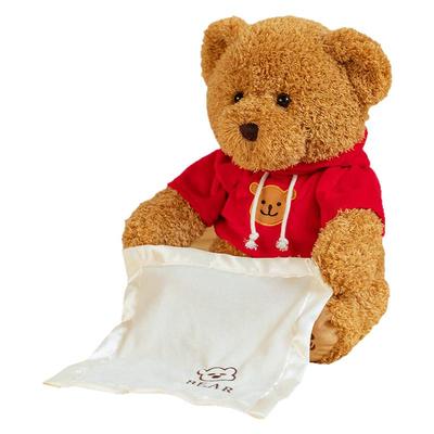 电动躲猫猫毛绒小熊玩具儿童礼物