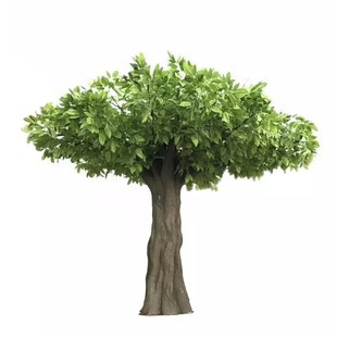 仿真大树大型榕树室内装饰包柱子假树人造景观道具枫树樱花桃花树