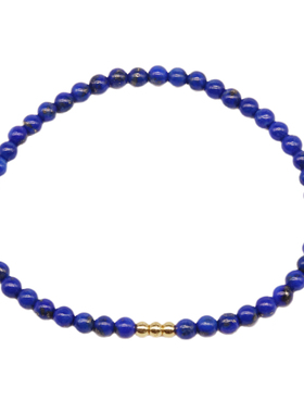 女青金石手链手串原创设计极细